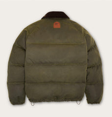 SOREL X Barbour Transport Wax Puffer Jacket